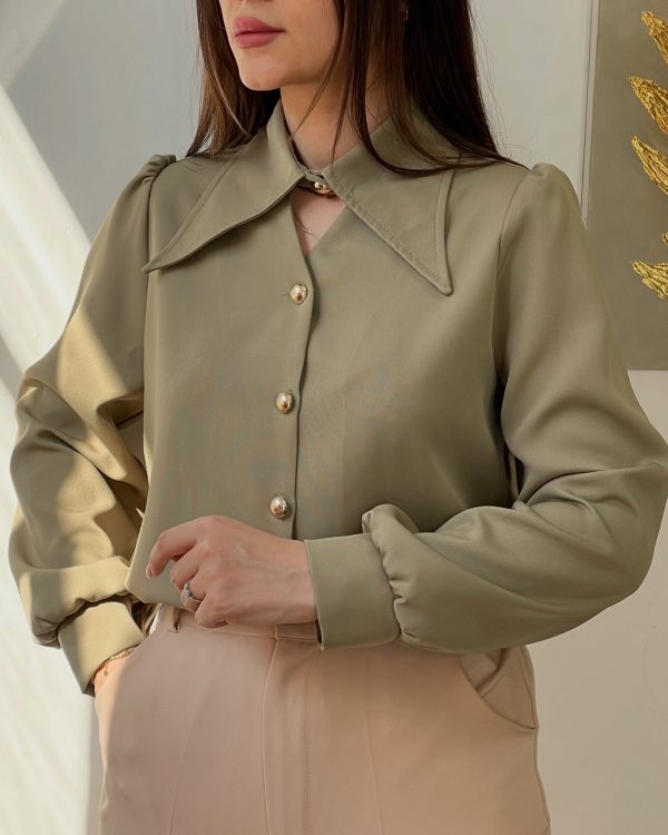 شومیز یقه خرگوشی