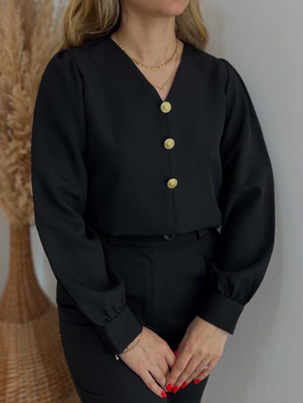 شومیز کد m دکمه دار