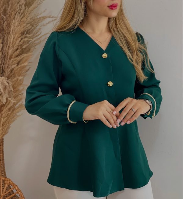 شومیز سه دکمه